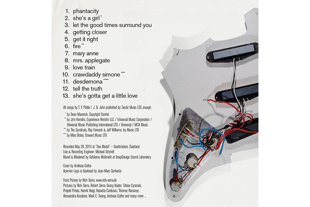 Apemen-Live CD