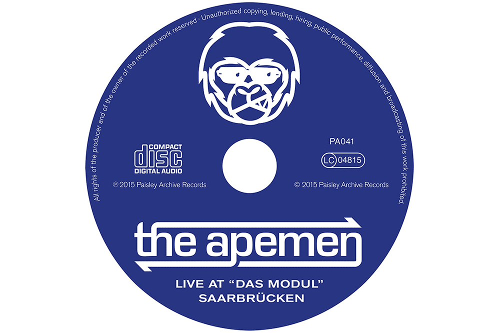 Apemen-Live CD